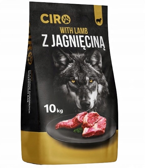 CIRO KARMA SUCHA DLA PSA Z JAGNIĘCINĄ 41% MIĘSA 10KG