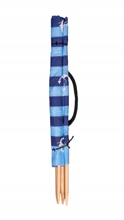 PARAWAN WAKACYJNY 4M PLAŻOWY WYTRZYMAŁY MORSKI WZÓR-POLSKI