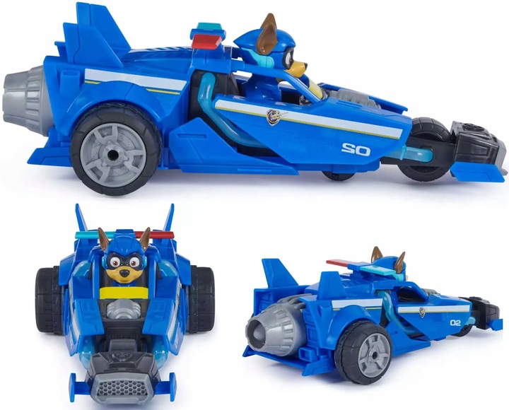 PSI PATROL CHASE POJAZD RC ZDALNIE STEROWANY WIELKI FILM THE MIGHTY MOVIE