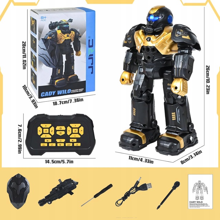 INTELIGENTNY ROBOT RC ZDALNIE STEROWANY TAŃCZY DLA DZIECI Z SENSOREM GESTÓW