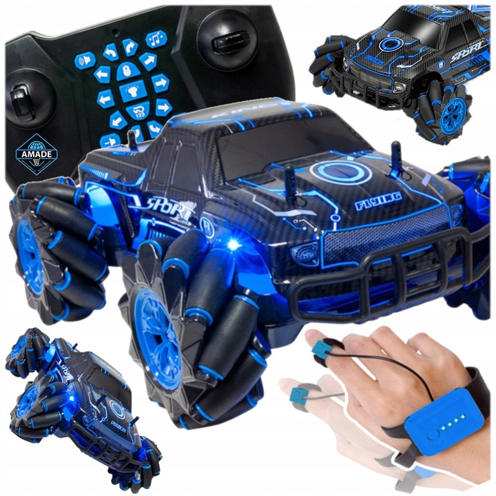 Samochód Akrobata SPORT Flying 4x4 z Pilotem RC 2.4GHz