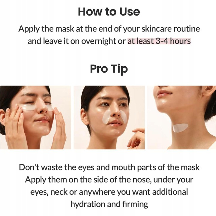 4 Szt Biodance Bio-kolagen Real Deep Mask Redukcja zmarszczków i linii