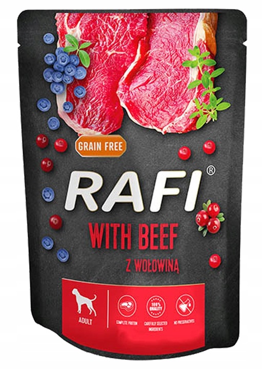 Mokra karma saszetki Rafi mix smaków 20x300 g