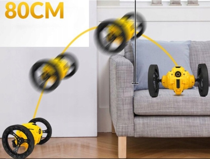 Samochód Zdalnie Sterowany DRON Bounce CAR skacze