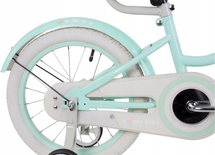 ROWEREK SILVER MOON 14 CALI MIĘTOWY 0302325