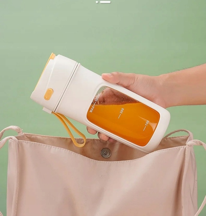 BEZPRZEWODOWY PRZENOŚNY BLENDER TURYSTYCZNY 360ML- Prezent Dla Taty