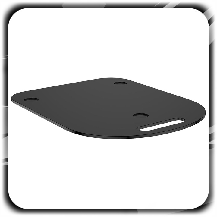 DESKA PODSTAWKA PODKŁADKA POD THERMOMIX TERMOMIX TERMOMIKS TM5 TM6 CZARNA