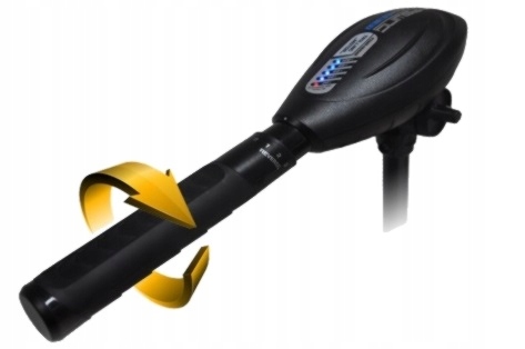 Silnik elektryczny Haswing Osapian 45 lbs 12V kolumna 90cm Strefa ciszy