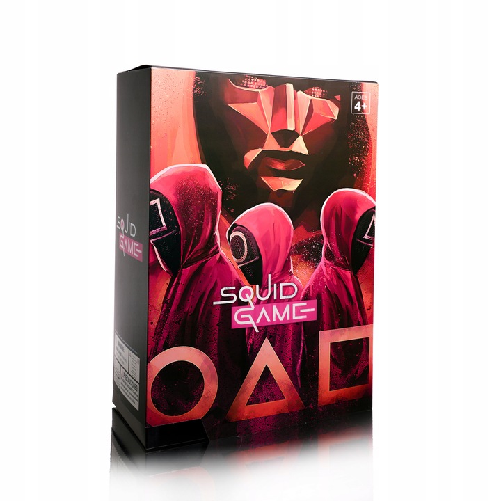FIGURKA SQUID GAME ZABAWKA STRAŻNIK KWADRAT OKRĄG TRÓJKĄT KTÓRA SIĘ PORUSZA