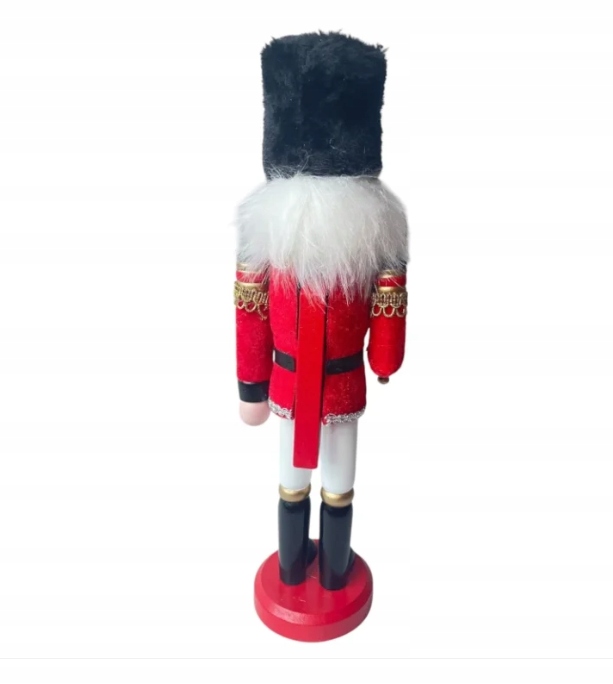 Figurka Świąteczna Dziadek do Orzechów 30CM w czapie Nutcracker