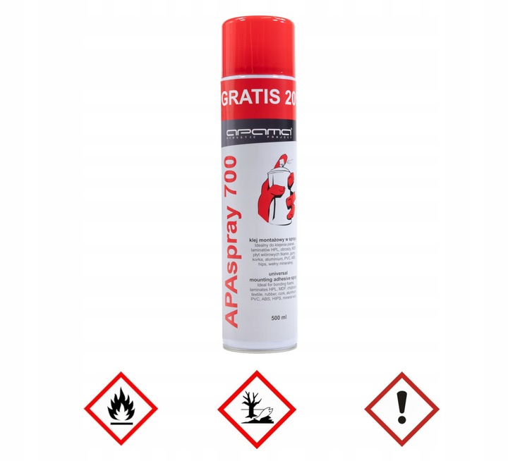 Klej w sprayu do paneli akustycznych pianek mocny uniwersalny trwały