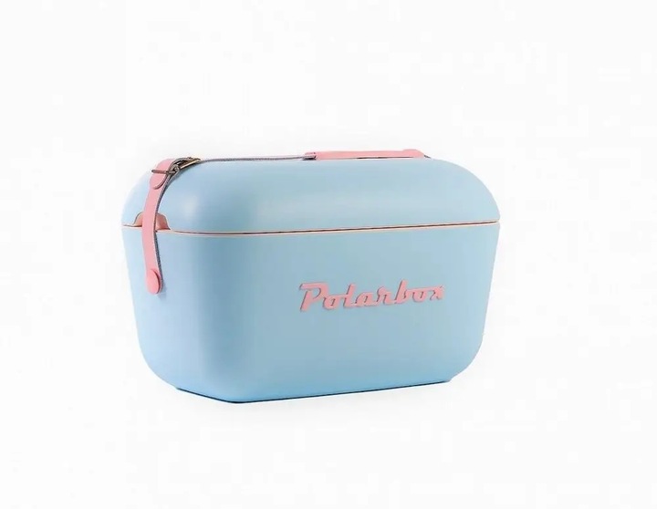 Lodówka turystyczna POLARBOX niebieski pudrowy 12L