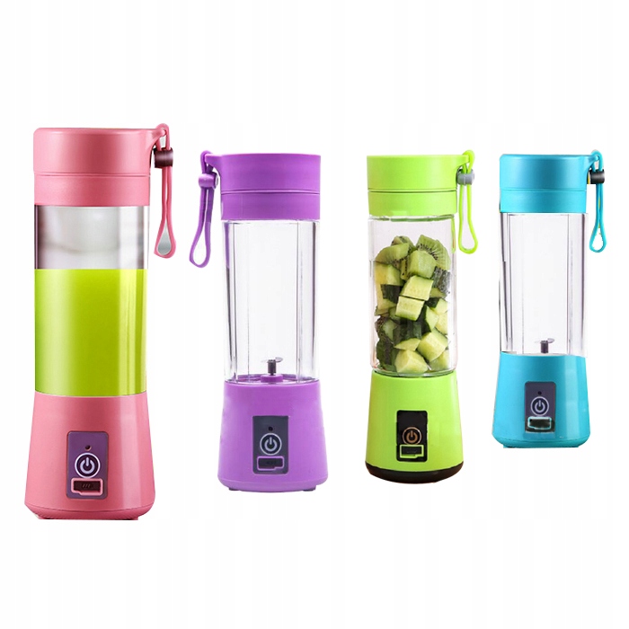 BLENDER MIKSER TURYSTYCZNY BEZPRZEWODOWY USB AKUMULATOR 380ML