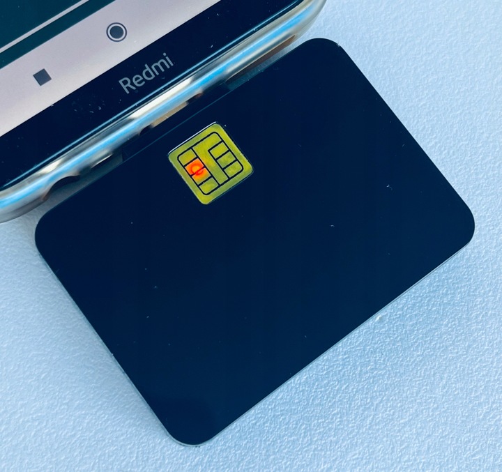 Czytnik Kart Kierowców | Kwadrat | USB - C | Adapter na USB - A|