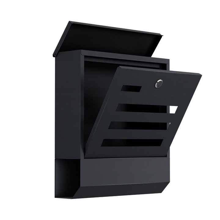 Skrzynka NA LISTY Gazety Pocztę Ulotki Gregman Post 20 Graphite