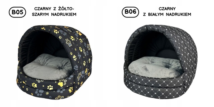 Legowisko Dla Psa Dużego Owalne Budka Materac Poduszka Materiałowe Buda L