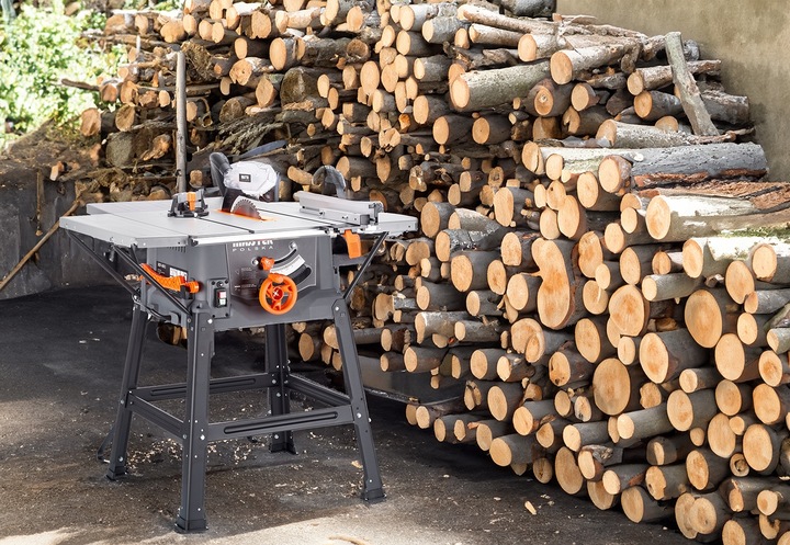 PIŁA STOŁOWA 3400W krajzega przecinarka drewna tarczowa SOFT Start 4-Blaty