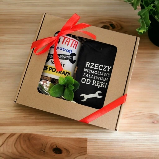 JEŚLI TY NIE POTRAFISZ PREZENT dla taty ojca na urodziny 1-99 mężczyzny