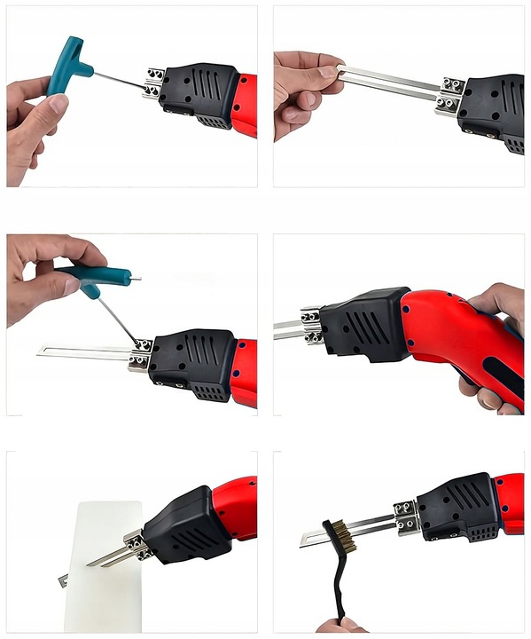 Nóż Termiczny do Styropianu 250W 600°C Żłobiarka Wycinarka + 3 OSTRZA