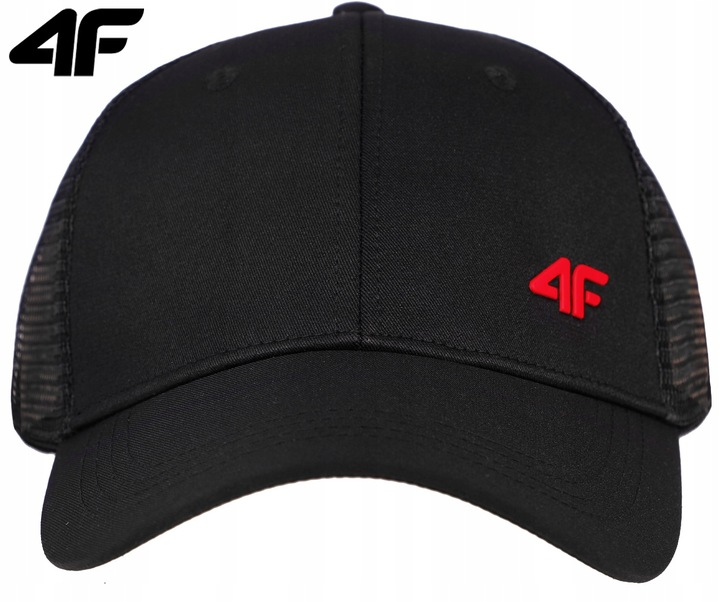 CZAPKA Z DASZKIEM MĘSKA DAMSKA 4F BEJSBOLÓWKA Z SIATECZKĄ TRUCKERKA