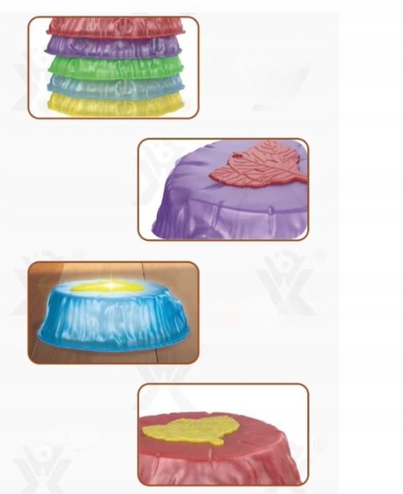 KAMIENIE BALANSUJĄCE SWIECĄCE TRENING RÓWNOWAGI SENSORYCZNE OGRODOWE 10szt.