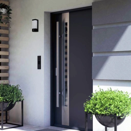 LAMPA Z CZUJNIKIEM RUCHU I ZMIERZCHU KINKIET ZEWNETRZNY DO LED E27