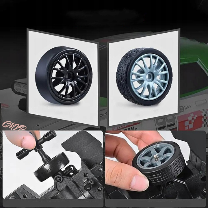 Samochód Zdalnie Sterowany RC Duży Do DRIFTU Auto na Pilota 4x4 Led Dym