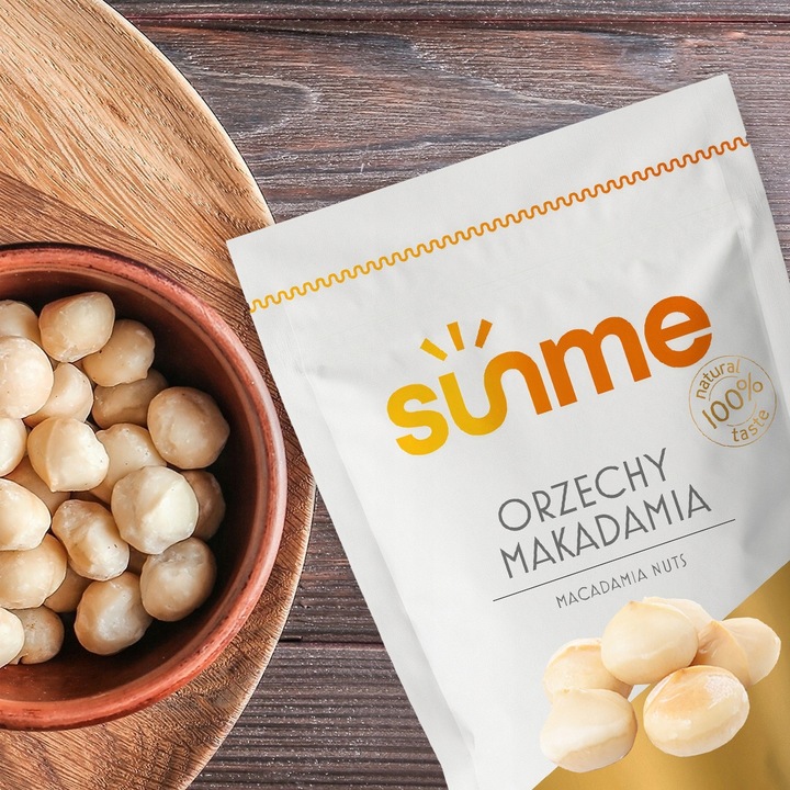 ORZECHY MAKADAMIA 1kg Naturalne Orzechy Macadamia 1000 g Jakość