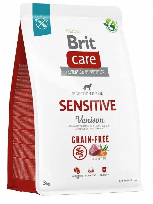 BRIT CARE Grain-Free Sensitive Venison 3kg