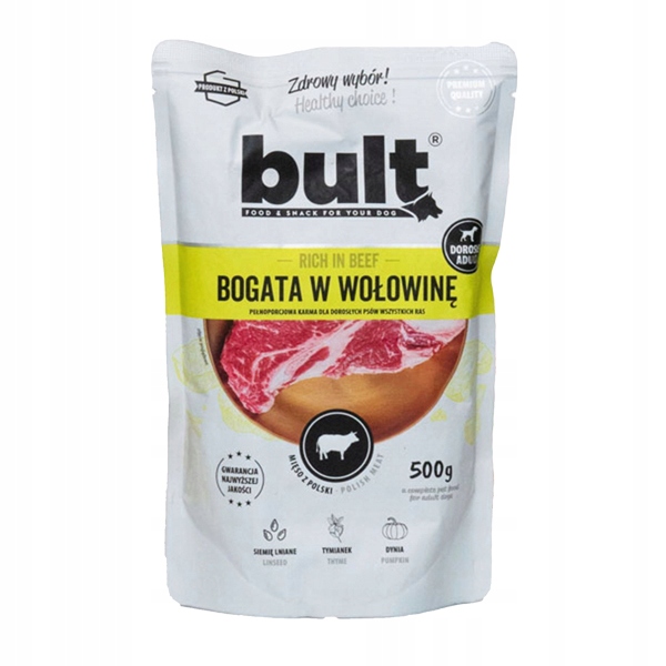 BULT Mokra karma dla psa Mix smaków 12x500g