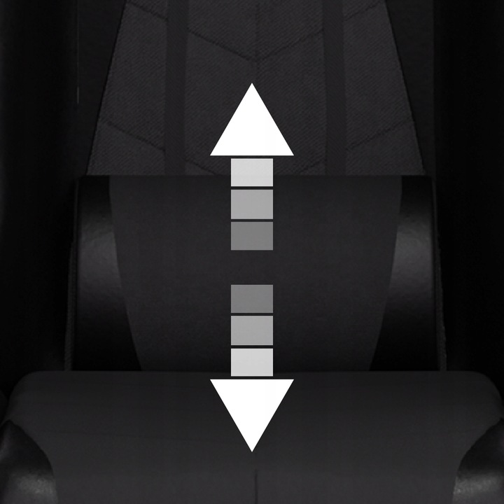 FOTEL GAMINGOWY CYBER CHAIRS SELECT RED - CZARNY - BIUROWY