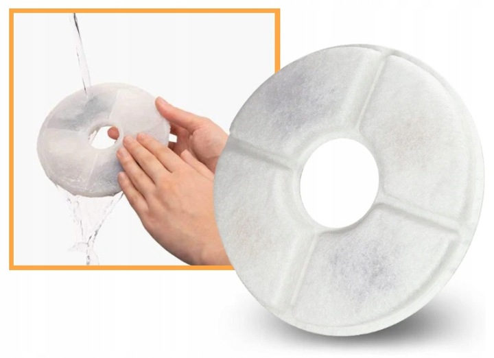 ZESTAW WYMIENNY FILTRÓW FILTR DO FONTANNY POIDŁA POIDEŁKA KOTA PSA 6 SZTUK