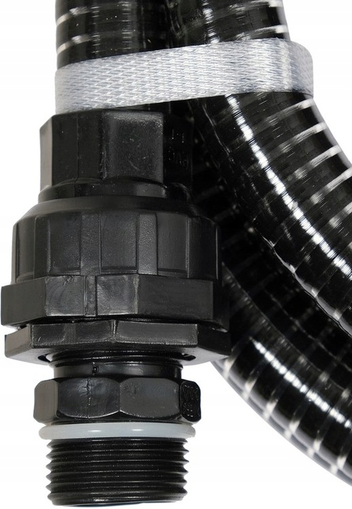WĄŻ SSĄCY Z ZAWOREM I SITKIEM DO POMP 5m 1'' FLO 79823 HYDROFORÓW Z KOSZEM