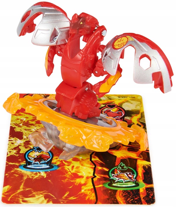 BAKUGAN ZESTAW STARTER PACK GRA STRATEGICZNA ZESTAW STARTOWY 3 FIGURKI