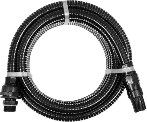 WĄŻ SSĄCY DO POMP I HYDROFORÓW 5m Z ZAWOREM 1 CAL