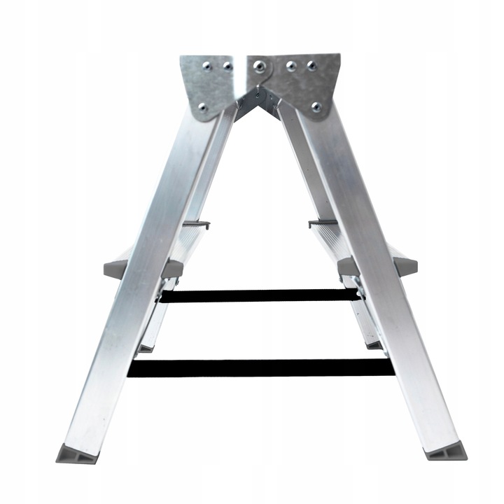 Drabinka dwustronna 2stopniowa 2x2 podest stołek taboret Drabest 125kg