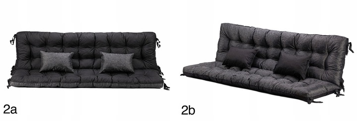 Poduszka na ławkę/huśtawkę ogrodowa wymiar 170x50x70 Wysoka Jakość