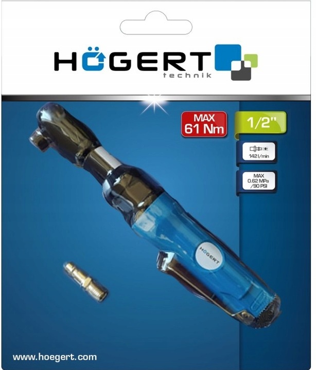 HOGERT HT4R630 GRZECHOTKA PNEUMATYCZNA 1/2″ 61Nm