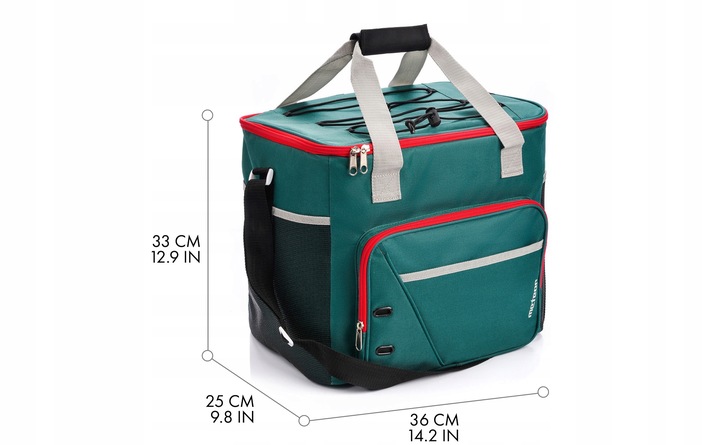 Torba termiczna termoizolacyjna plażowa piknik przenośna Meteor Frosty 30 l