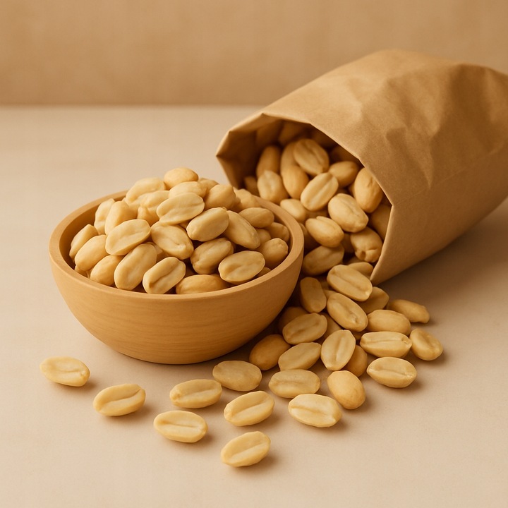 ZESTAW ORZECHY ZIEMNE PRAŻONE BEZ SOLI 3x1kg ORZESZKI ARACHIDOWE PREMIUM