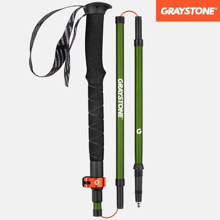 KIJE TREKKINGOWE SKŁADANE KIJKI W GÓRY DO CHODZENIA PO GÓRACH REGULOWANE