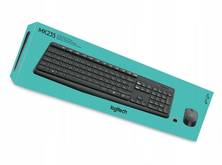 LOGITECH Zestaw Klawiatura i Mysz BEZPRZEWODOWA BLUETOOTH MK235