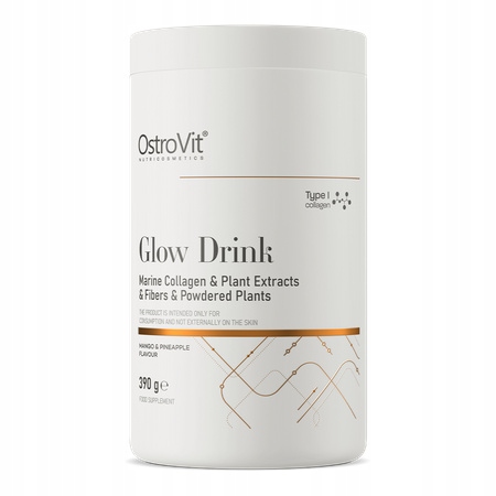 OstroVit Glow Drink 390 g mango z ananasem