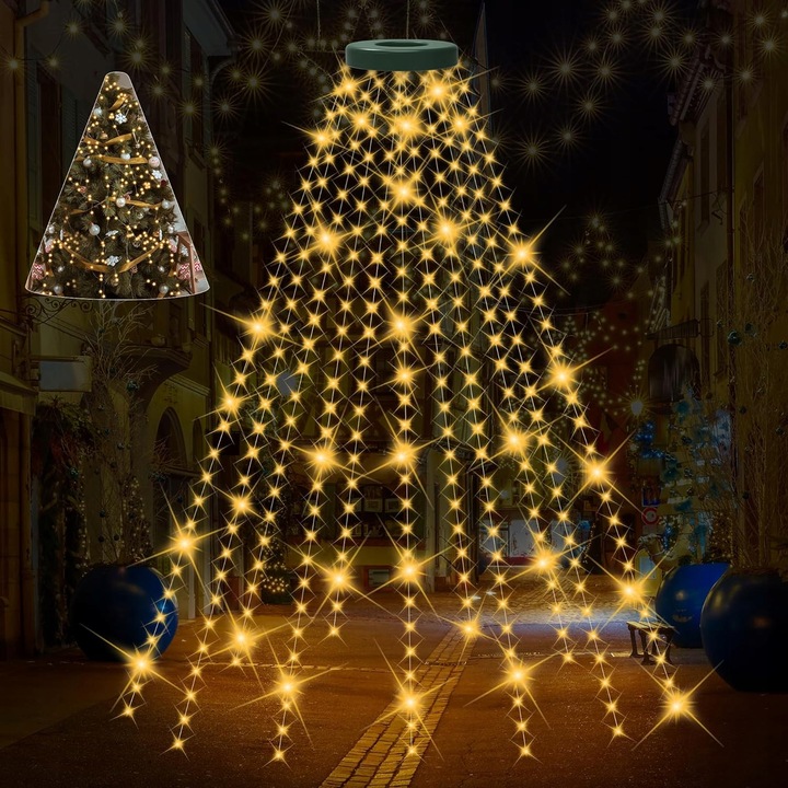 ŚWIATEŁKA CHOINKOWE Z WBUDOWANĄ PAMIĘCIĄ 8 TRYBÓW LEDOWYCH