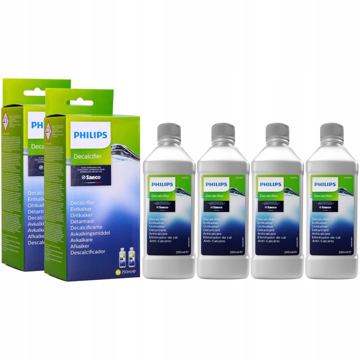 Odkamieniacz do ekspresu Saeco Philips LatteGo - CA6700 4x 250 ml
