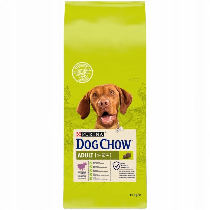 Sucha karma dla psa Purina Dog Chow Adult jagnięcina 14 kg