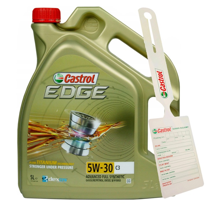 OLEJ 5W-30 CASTROL EDGE TITANIUM FST C3 5L 5W30