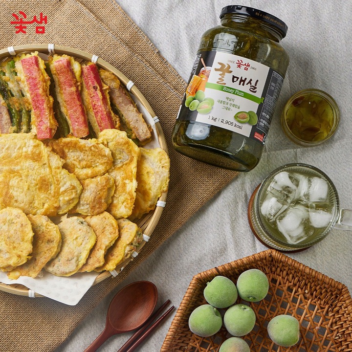 Koreańska herbata Green Plum z miodem i śliwką 1 kg - Kotsam