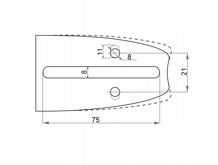PROWADNICA DO PIŁY 18'' 45CM 0.325'' + 2 ŁAŃCUCHY