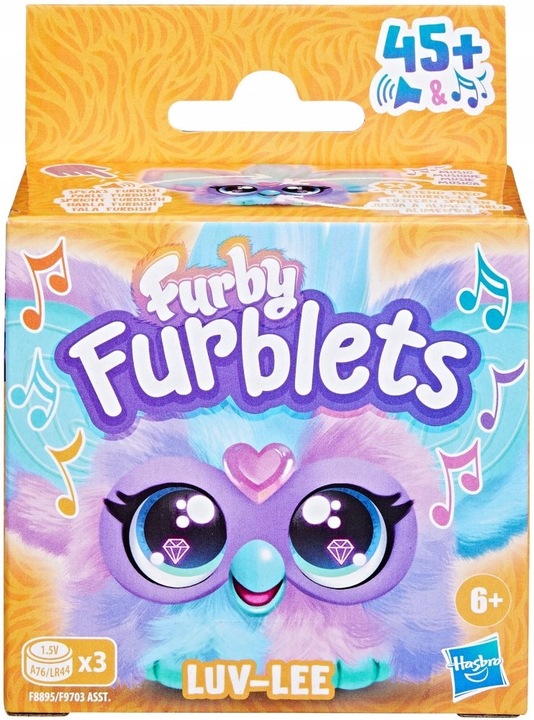 Furby FURBLETS Interaktywna maskotka Luv-Lee KSIĘŻNICZKA K-POP F8895 Furbiś